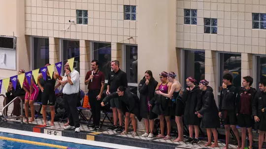 SWIM AND DIVE vs UNI and St. Thomas