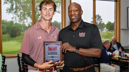 Schutter at MVC Championship last career compete