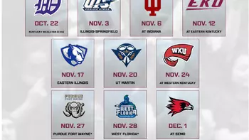 WBB 2026 Non-Conference Schedule