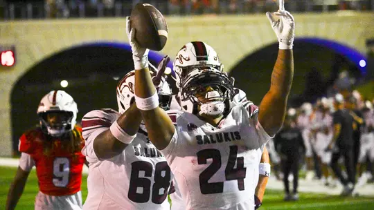 Late score helps Saluki Football hold off Samford Image