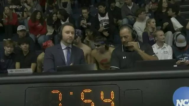BSB | Eric Valenzuela Halftime Interview at MBB vs. Arkansas State
