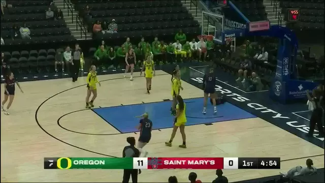 WBB | Saint Mary's vs. Oregon Game Highlights