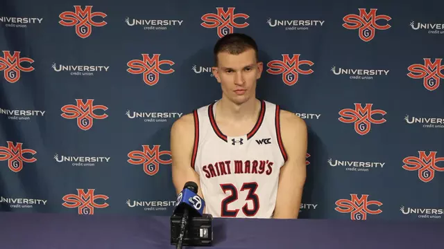 MBB | Paulius Murauskas Postgame vs. Seattle U, 1-4-26, Presented by University Credit Union