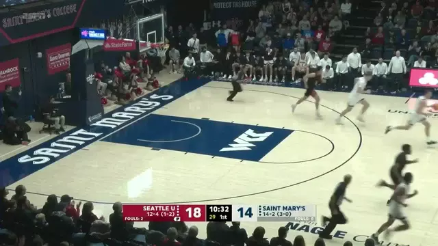 MBB | Paulius Murauskas Highlights vs Seattle U