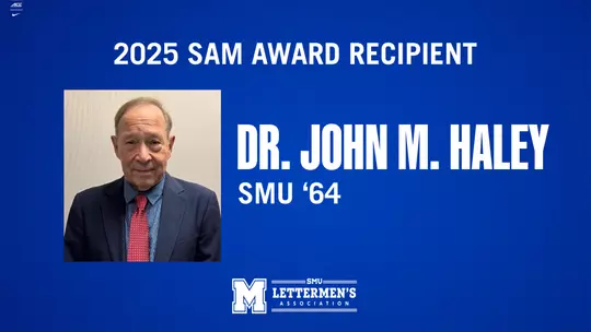 John Haley SAM Award