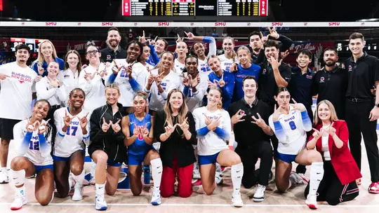 Win photo SMU VB Stanford