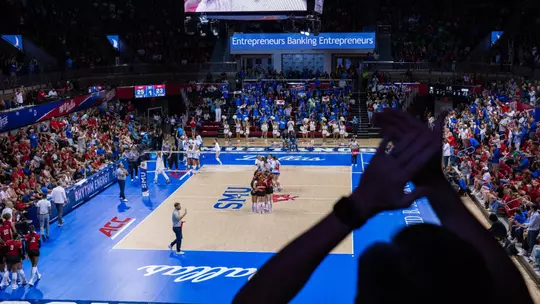 SMU VB Crowd Nebraska 2024