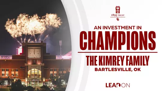 Kimrey Family Contributes Historic Gift to OU Athletics