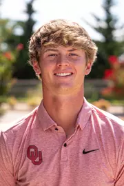 NORMAN, OK - September 05, 2024 - Drew Goodman official headshot for 2024-25. Photo By Morgan Givens/University of Oklahoma