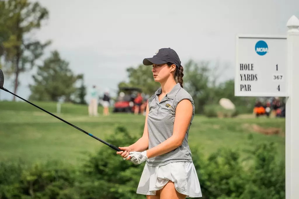 Louise Cuyvers at the NCAA Regional in Norman, Okla.