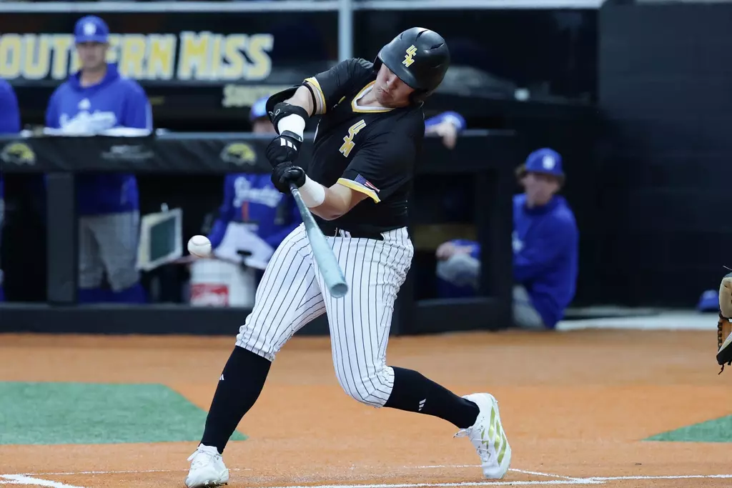 Baseball Action in a game between Southern Miss and UC Santa Barbara in a NCAA Baseball game. February 15, 2026 (Joe Harper/bgnphoto.com)