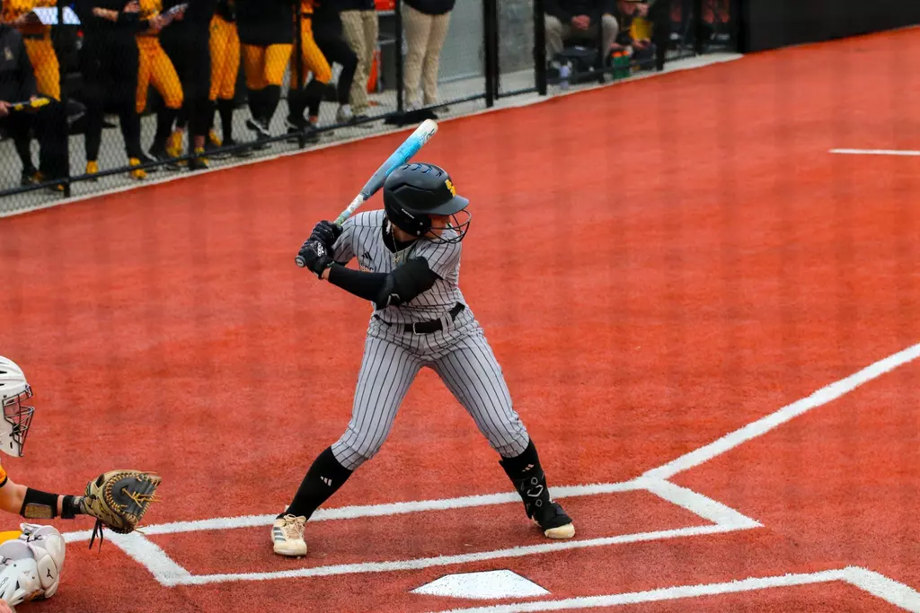 Abbi Troquille at bat