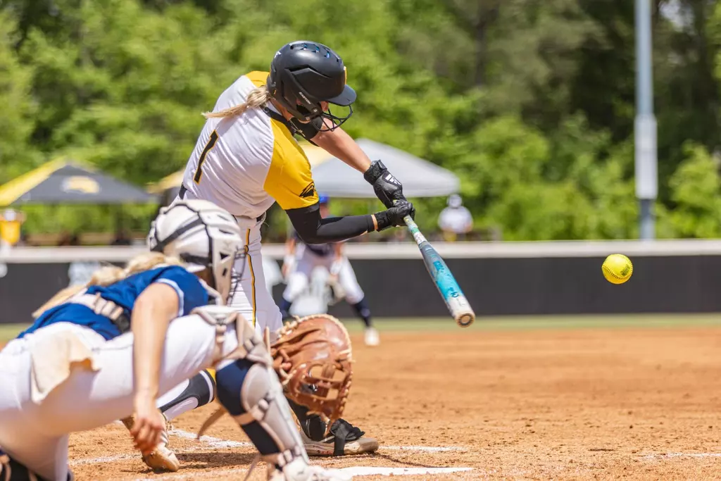 Abbi Troquille at bat