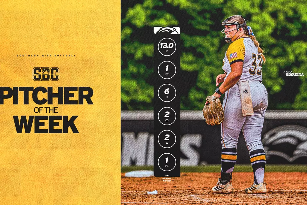 Giardina SBC Pitcher of the Week