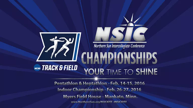 NSIC Indoor Men’s and Women’s Track Field Championships Start This Weekend in Mankato