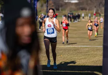 Abbygail Nunez @ the 2024 NSIC Women's Cross Country Championships 10-26-24