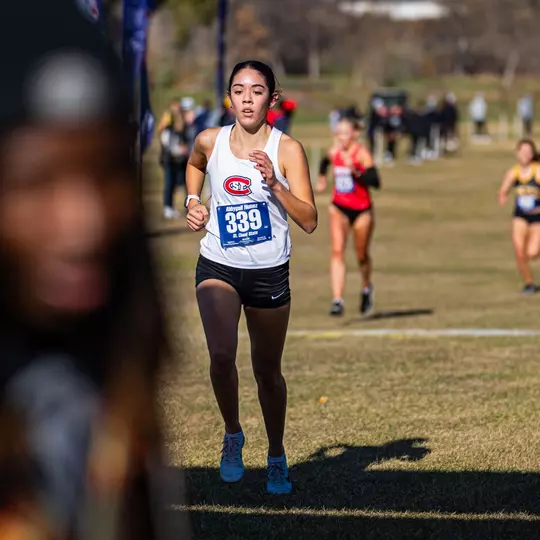 Abbygail Nunez @ the 2024 NSIC Women's Cross Country Championships 10-26-24