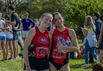 Lillian Jamison (L) and Abbygail Nunez (R) @ Lewis Crossover 10-10-26