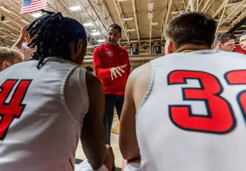 Photo from 2025-26 MBB Hawks, Marks, and Henderson