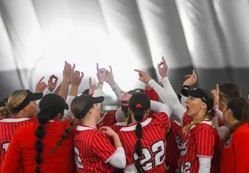 huddle vs. Bemidji State 2-6-26