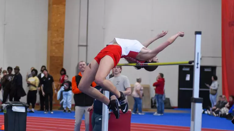 Martinez-Rodriguez Wins High Jump, St. Cloud State Track & Field Finishes Five Places Ahead of Projection at NSIC Indoor Championships