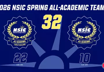 2026 NSIC Spring All-Academic Graphic