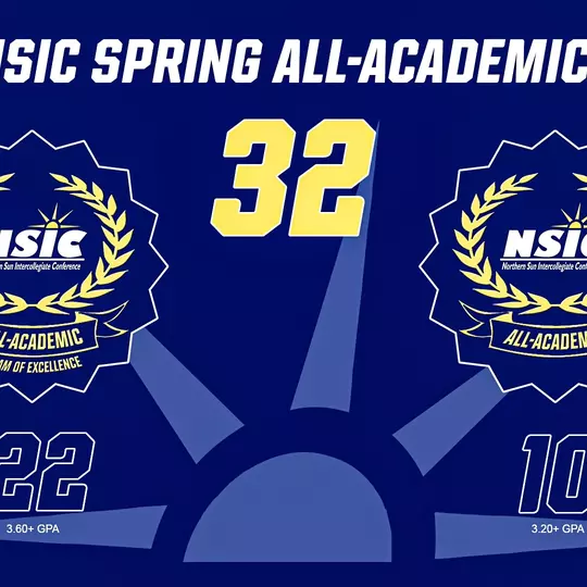 2026 NSIC Spring All-Academic Graphic