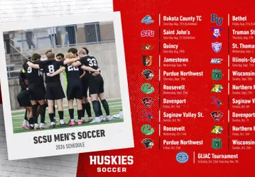 2026 SCSU Men's Soccer schedule updated