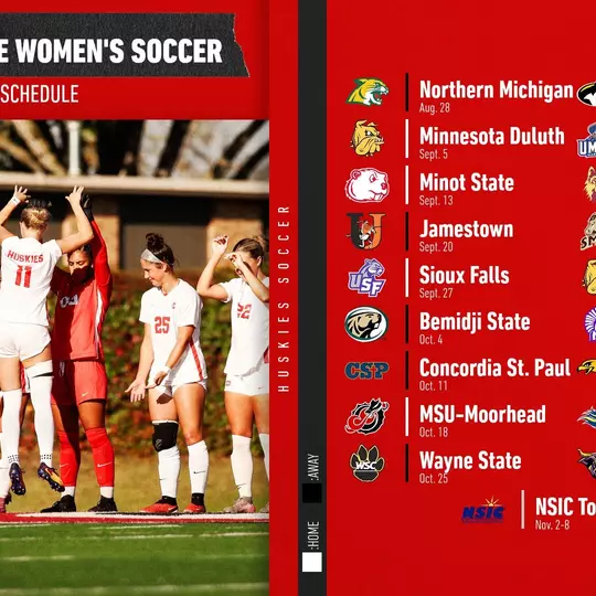 2026 SCSU Women's Soccer Schedule Release