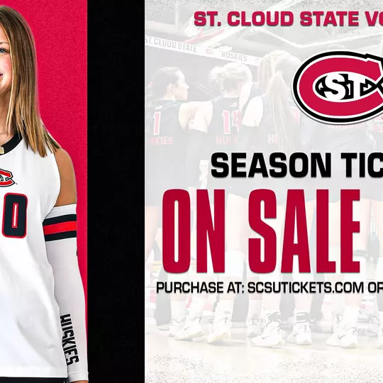 2026 Volleyball Season Tickets Graphic