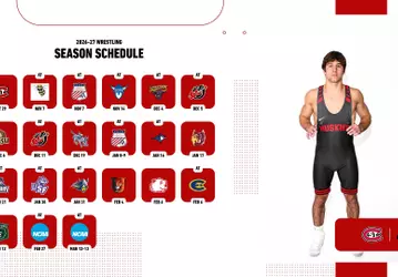 2026/2027 Wrestling Schedule