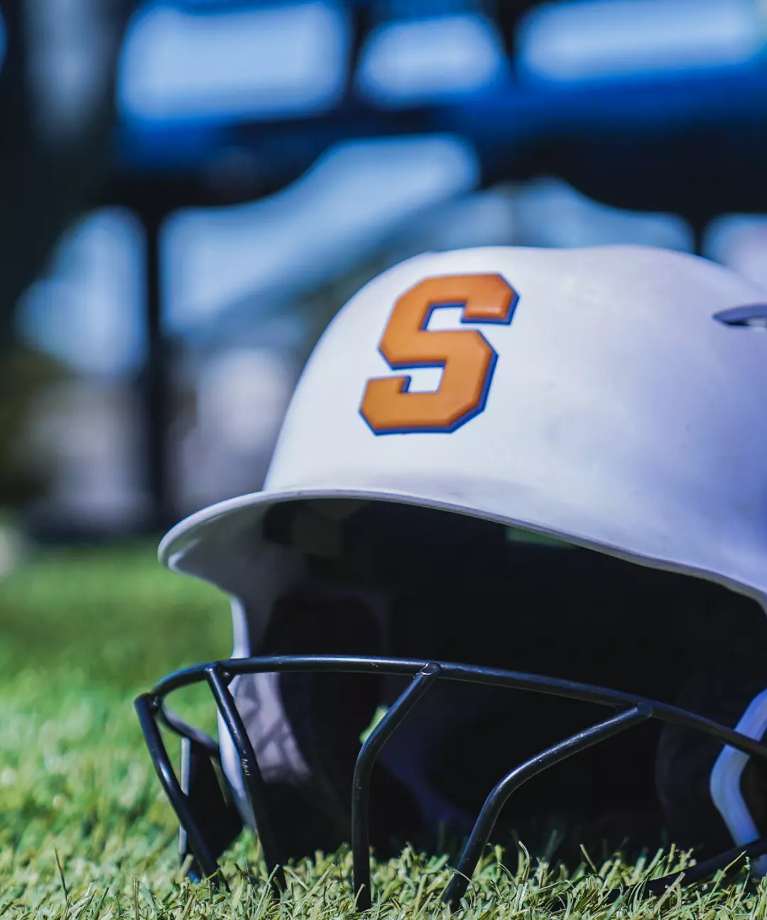 Softball helmet and bat
