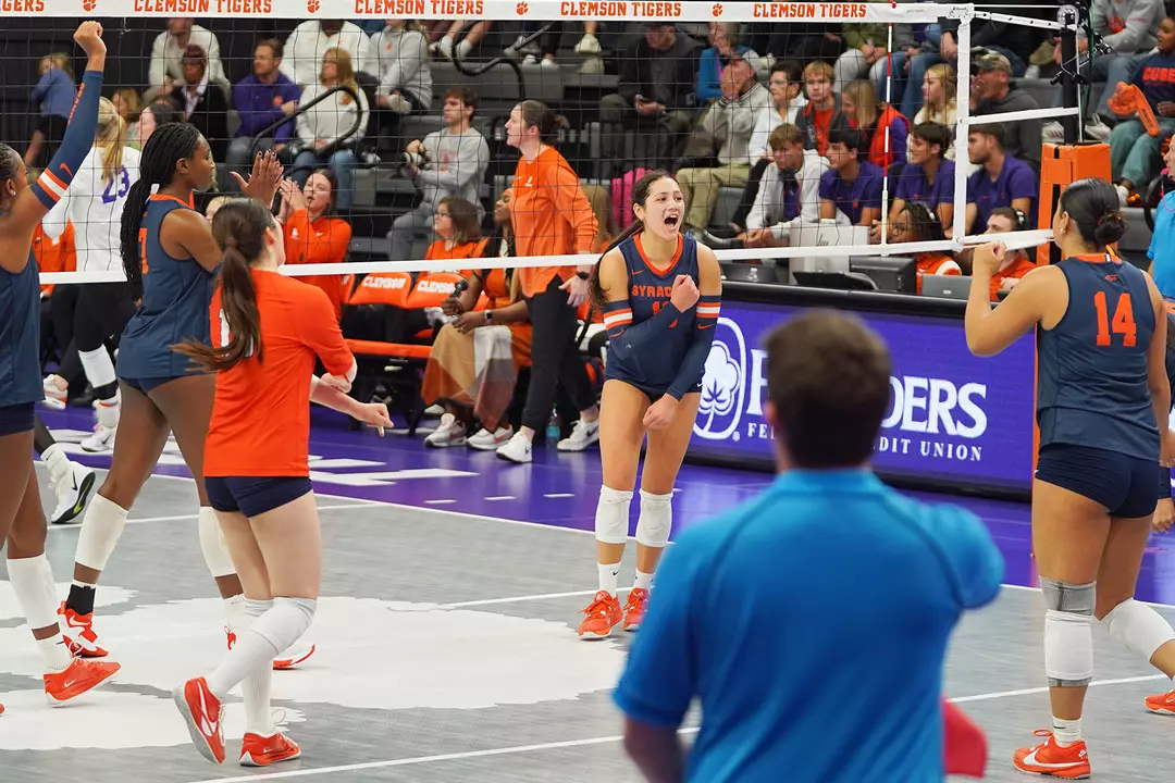 Syracuse vs Clemson Volleyball