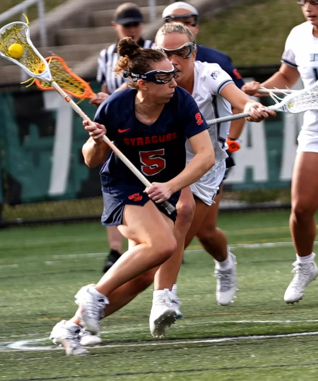 Emma Muchnick scored a career-high five goals at Loyola.