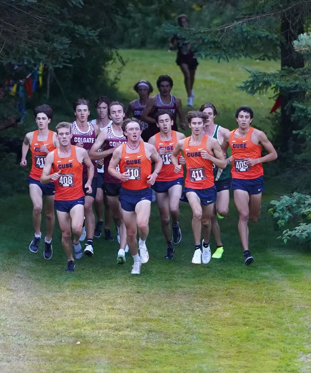 Men's Cross Country leads the pack at Colgate