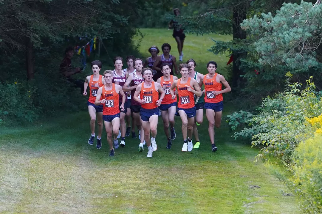 Men's Cross Country leads the pack at Colgate