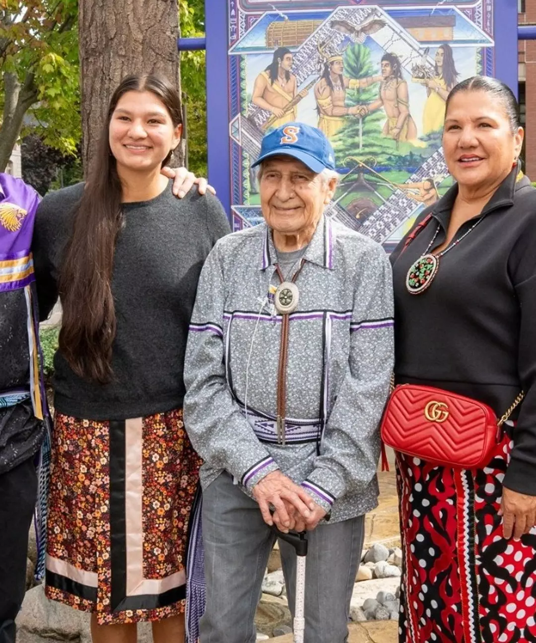 Oren Lyons on Syracuse University's Campus