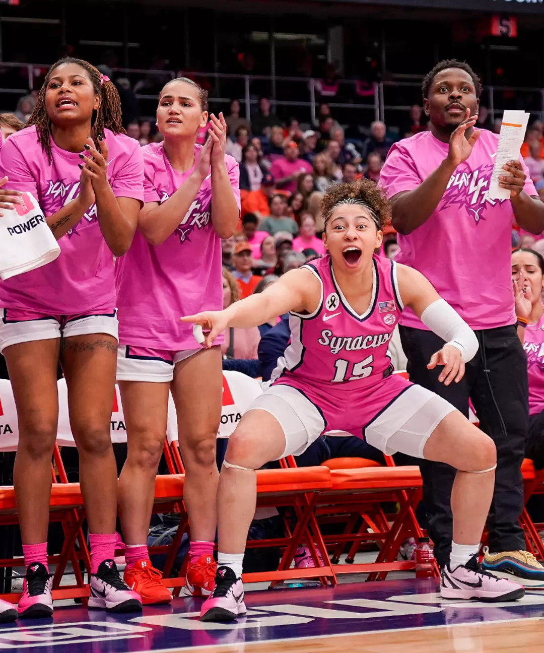 'Cuse Downs Clemson on Pink Day Image