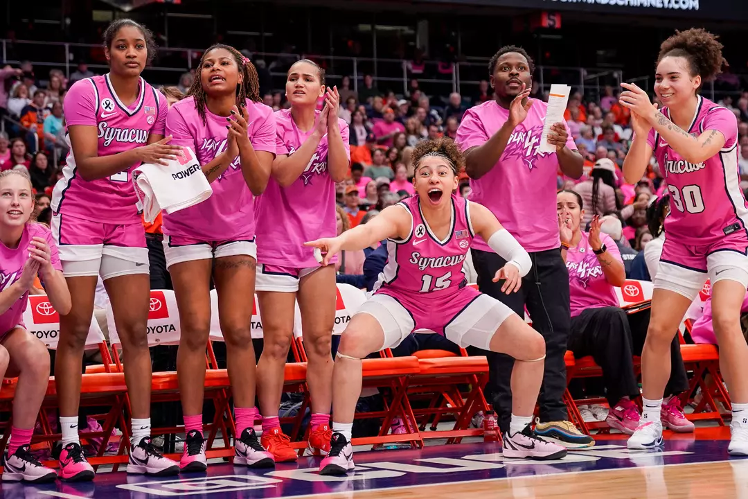 'Cuse Downs Clemson on Pink Day Image