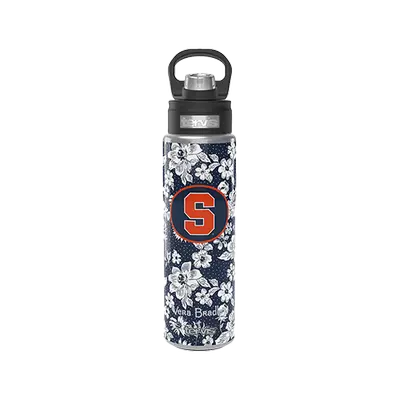Vera Bradley x Tervis Syracuse Orange 24oz. Wide Mouth Bottle with Deluxe Lid promo image