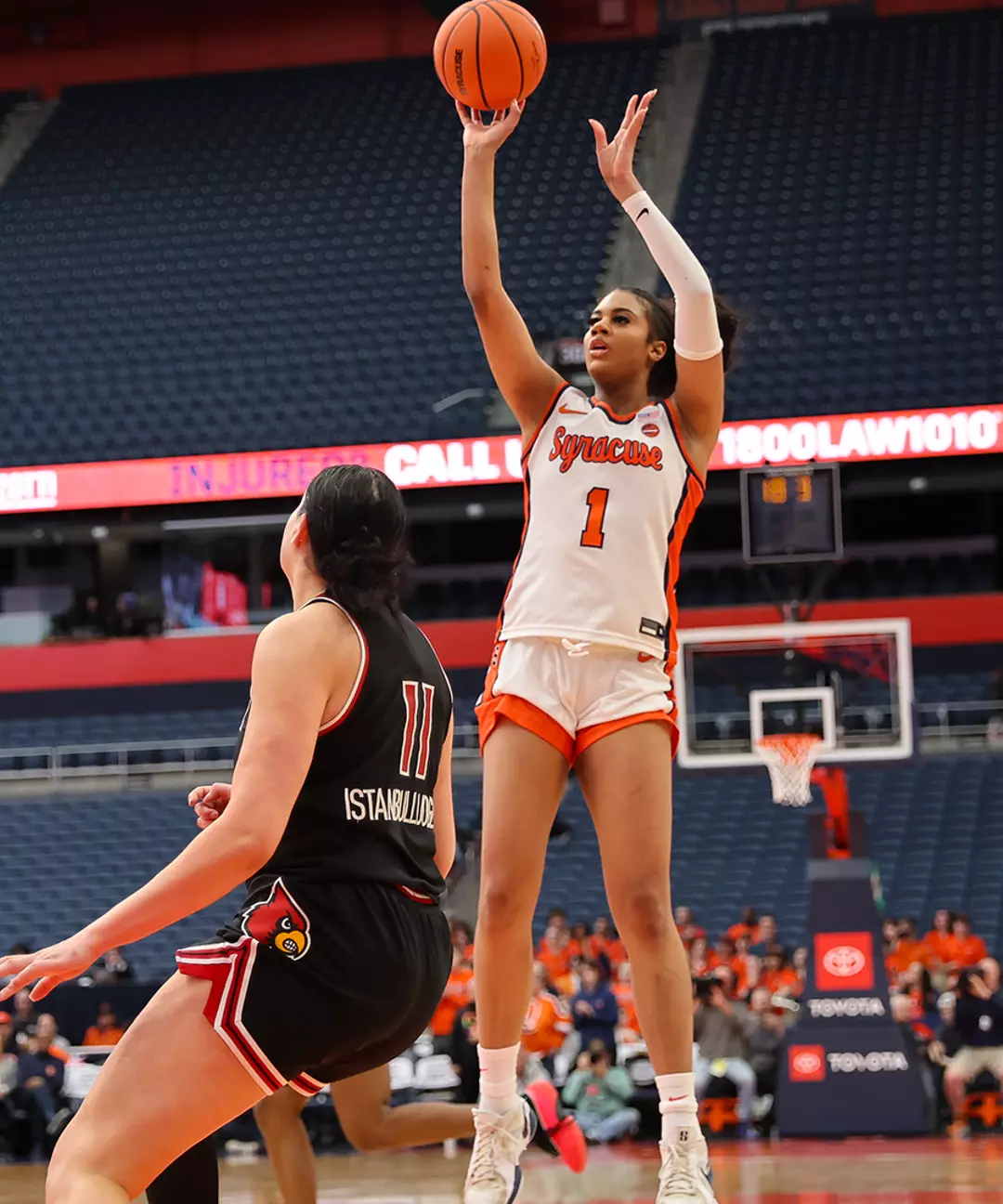 Syracuse vs. Louisville on Feb. 8, 2026