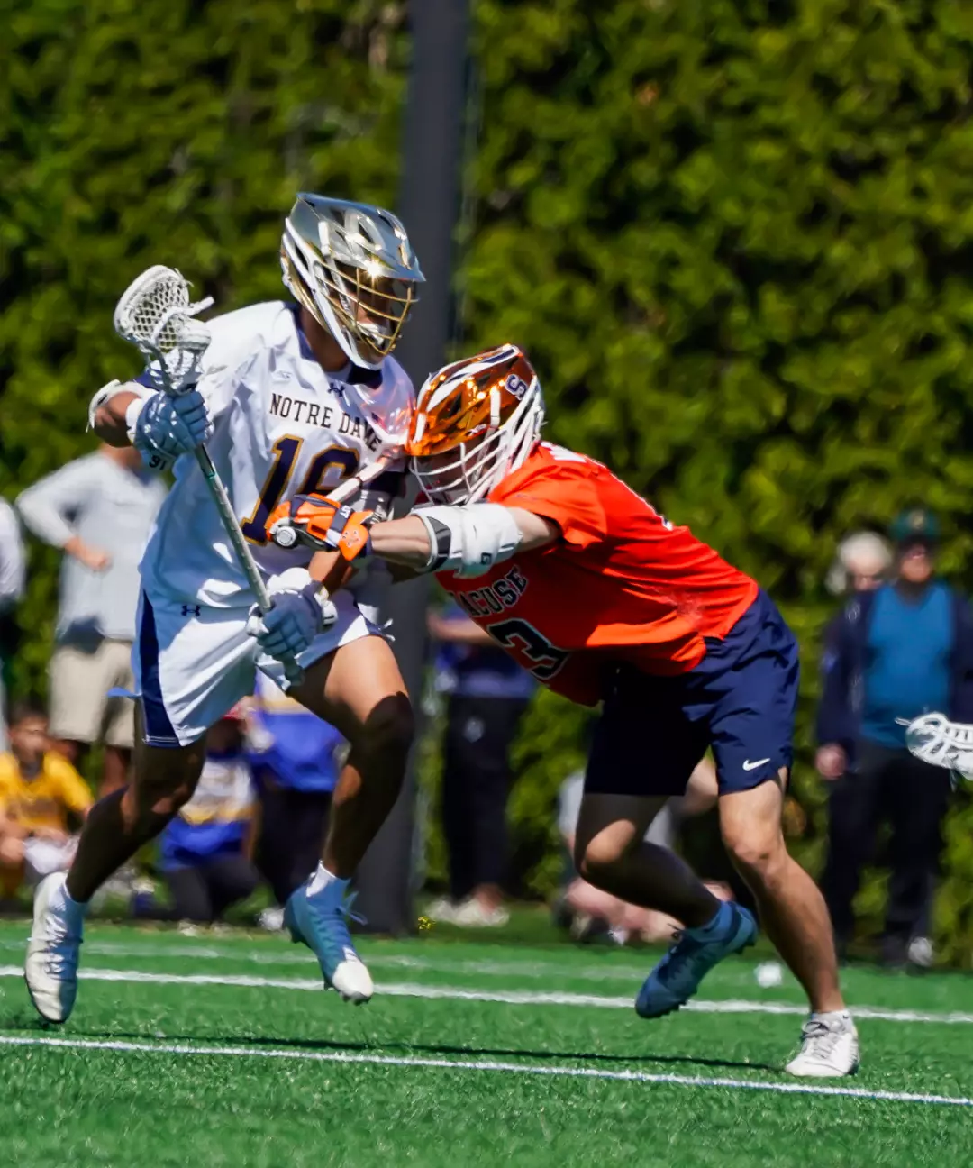 Tyler McCarthy at #1 Notre Dame