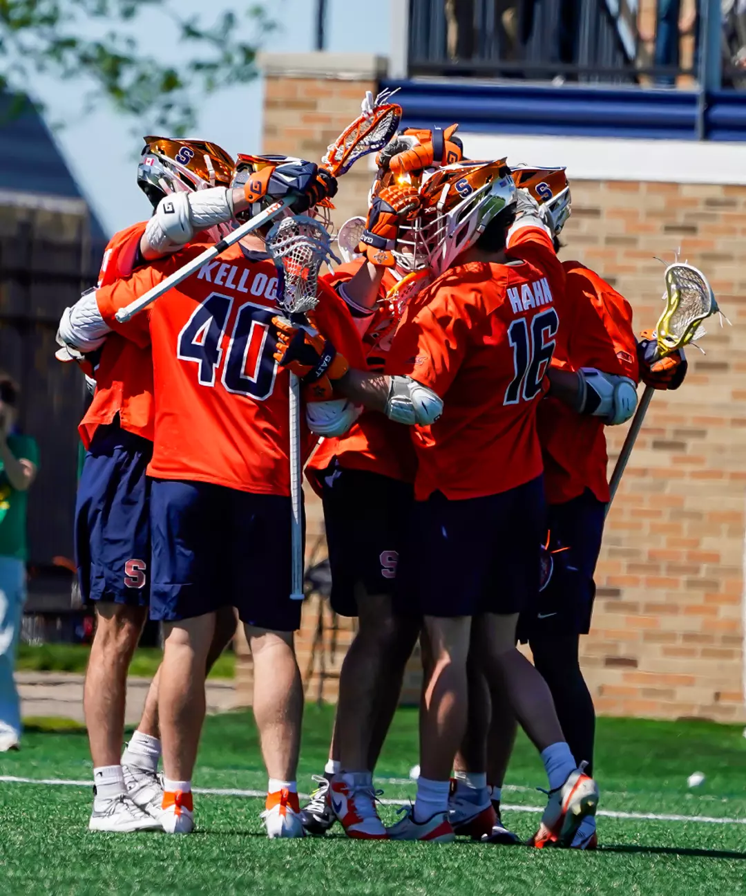 Huddle at Notre dame