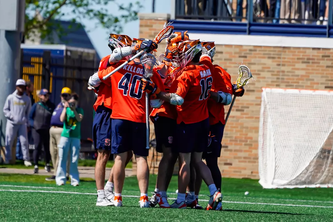 Huddle at Notre dame