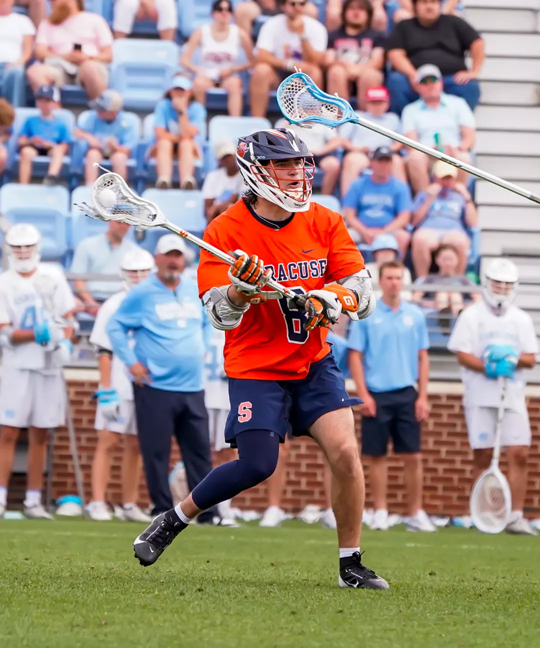 Luke Rhoa at #2 North Carolina