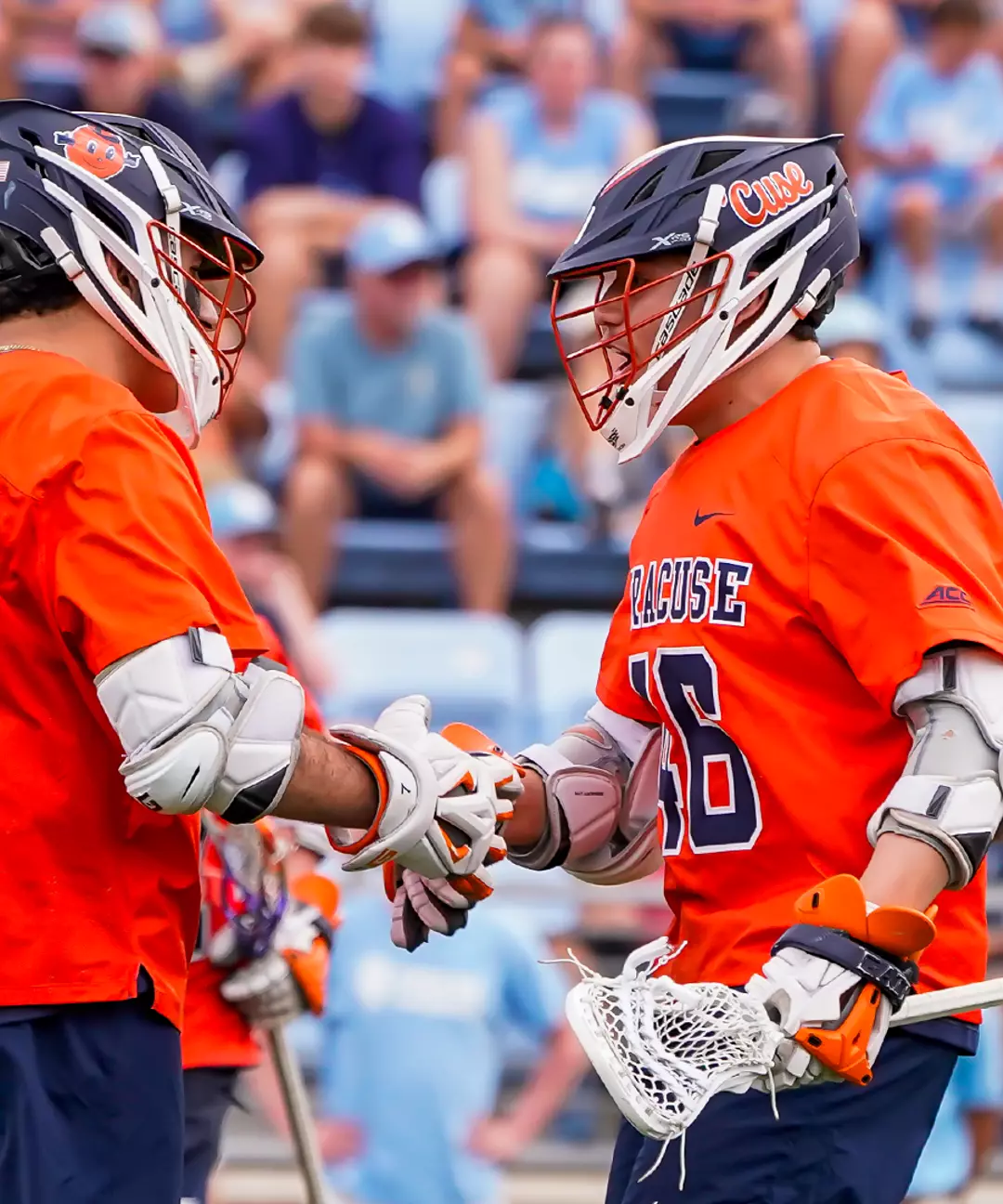 Michael Leo and Bogue Hahn at #2 North Carolina