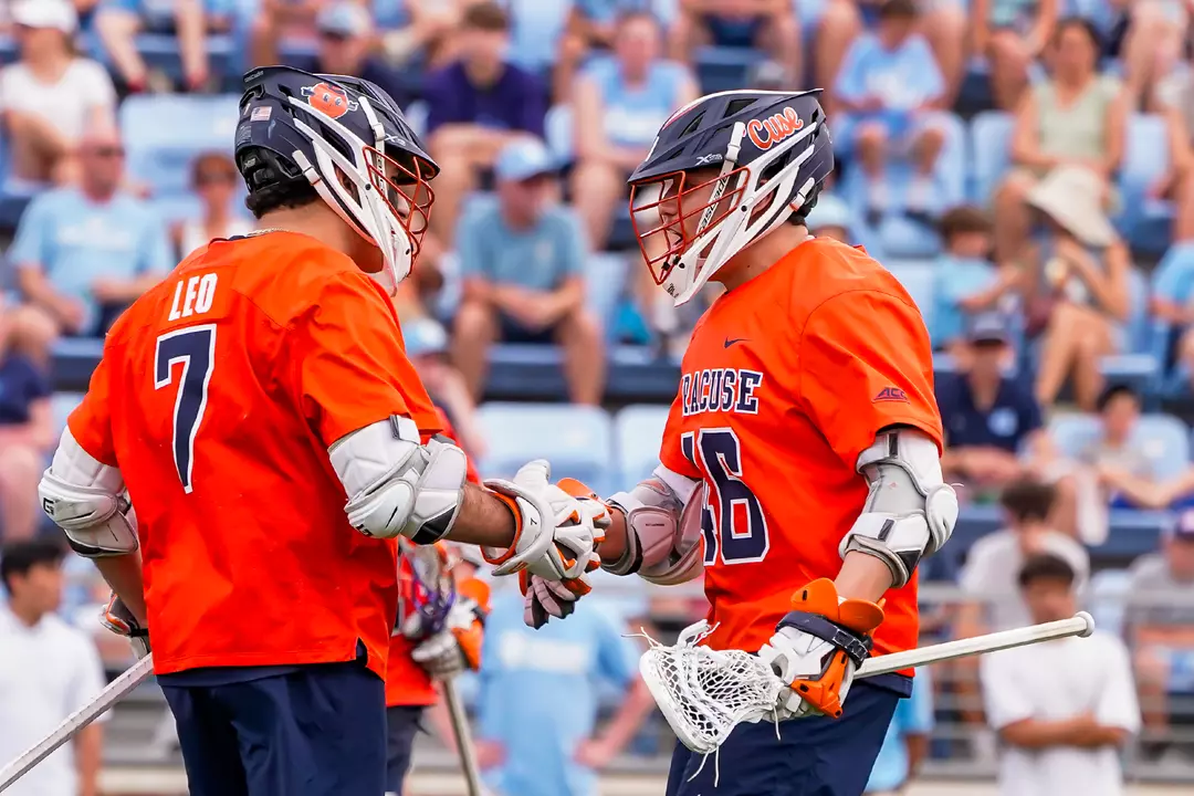 Michael Leo and Bogue Hahn at #2 North Carolina