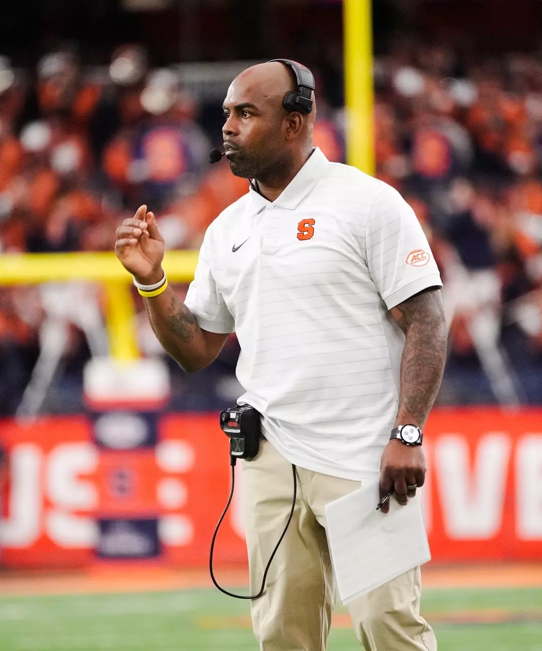 Image of head coach Fran Brown
