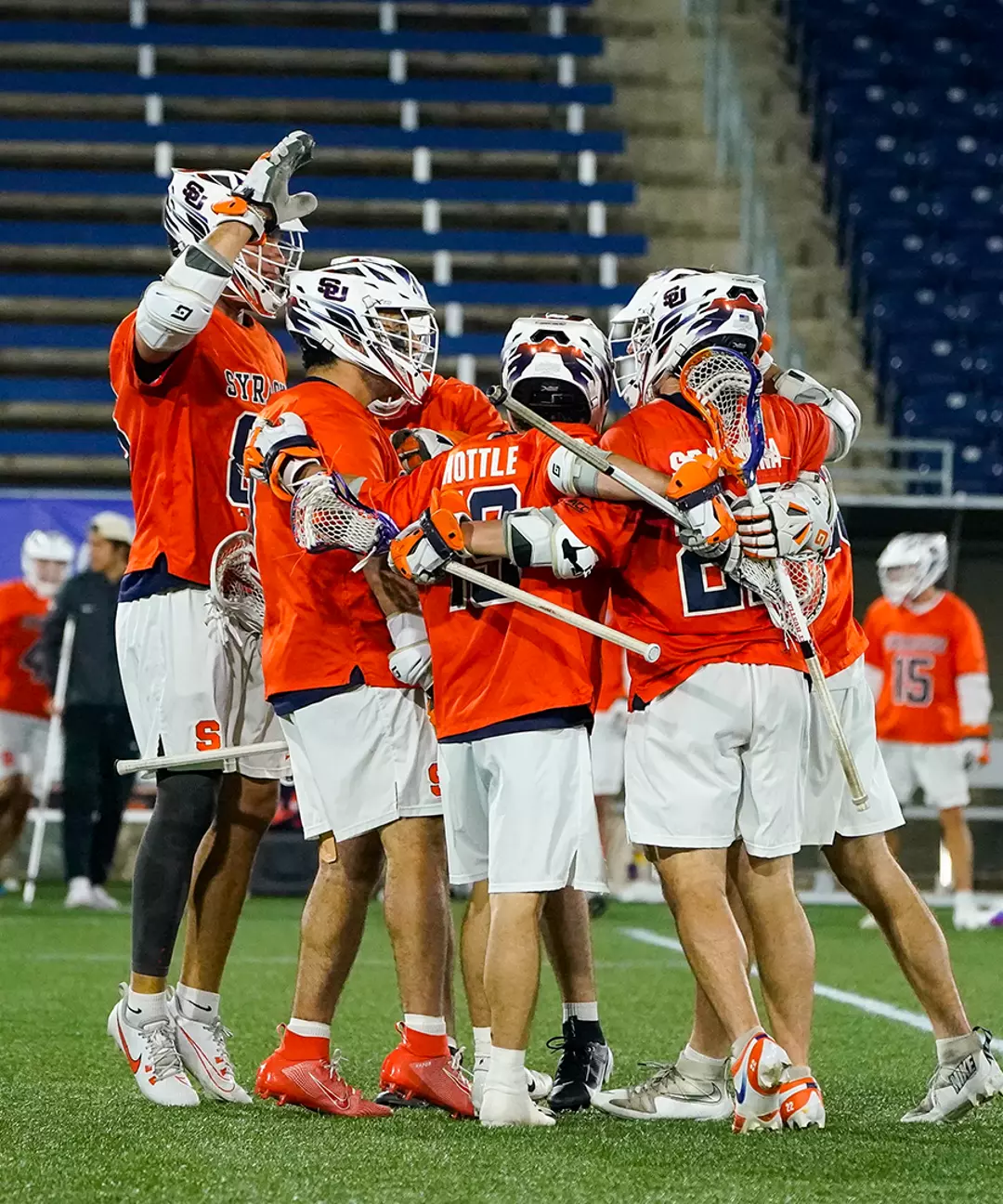 celebration shot vs UNC at ACC Tournament