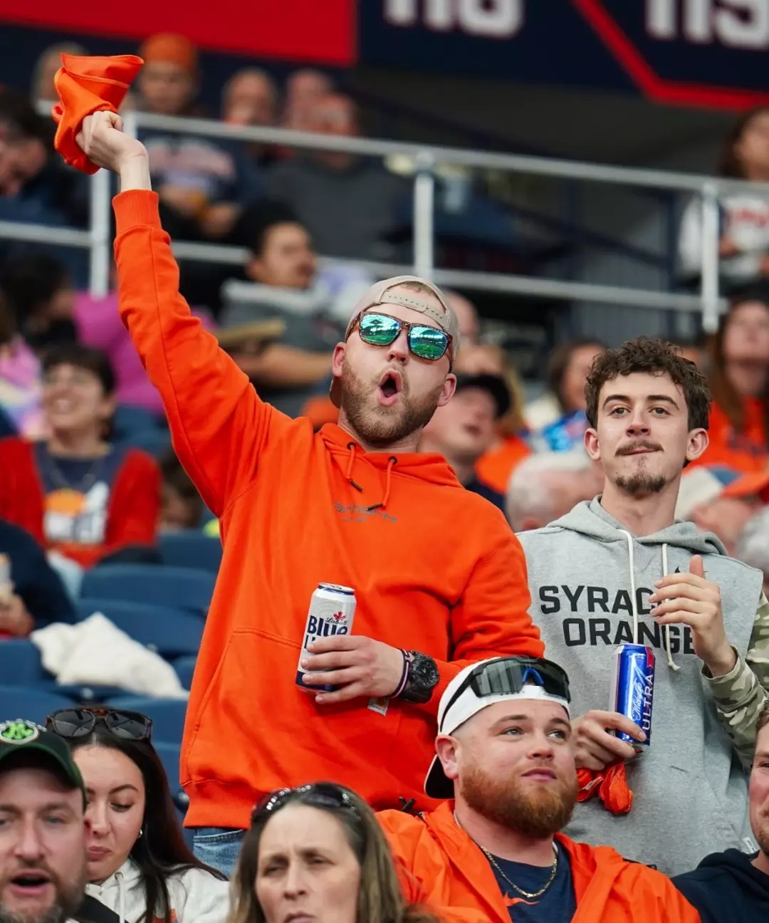 Men's Lacrosse Fans at the Dome
